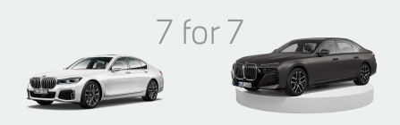 BMW 파이낸셜, 뉴 7시리즈 선 계약 구매 구매 프로그램 '7 for 7’ 출시