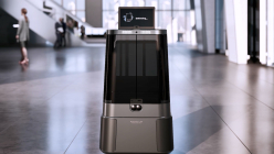 현대차·기아, 스스로 엘리베이터 탑승하는 배송로봇 '달이 딜리버리' 공개