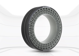 [CES 2022] “공기 없는 타이어?!” 한국타이어, CES서 공기없는 미래형 콘셉트 타이어 공개