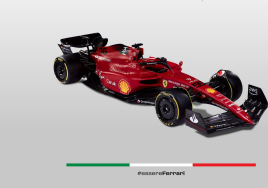 F1 경주차를 미학적으로 풀어낸 페라리 F1-75 공개