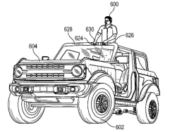 오프로드 주행에 최적화, 포드 일어서서 주행하는 스탠드업 드라이빙 특허 출원